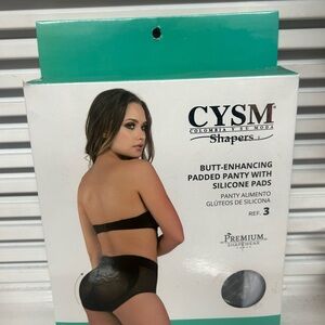 CYSM Black Padded Shapewear Panty